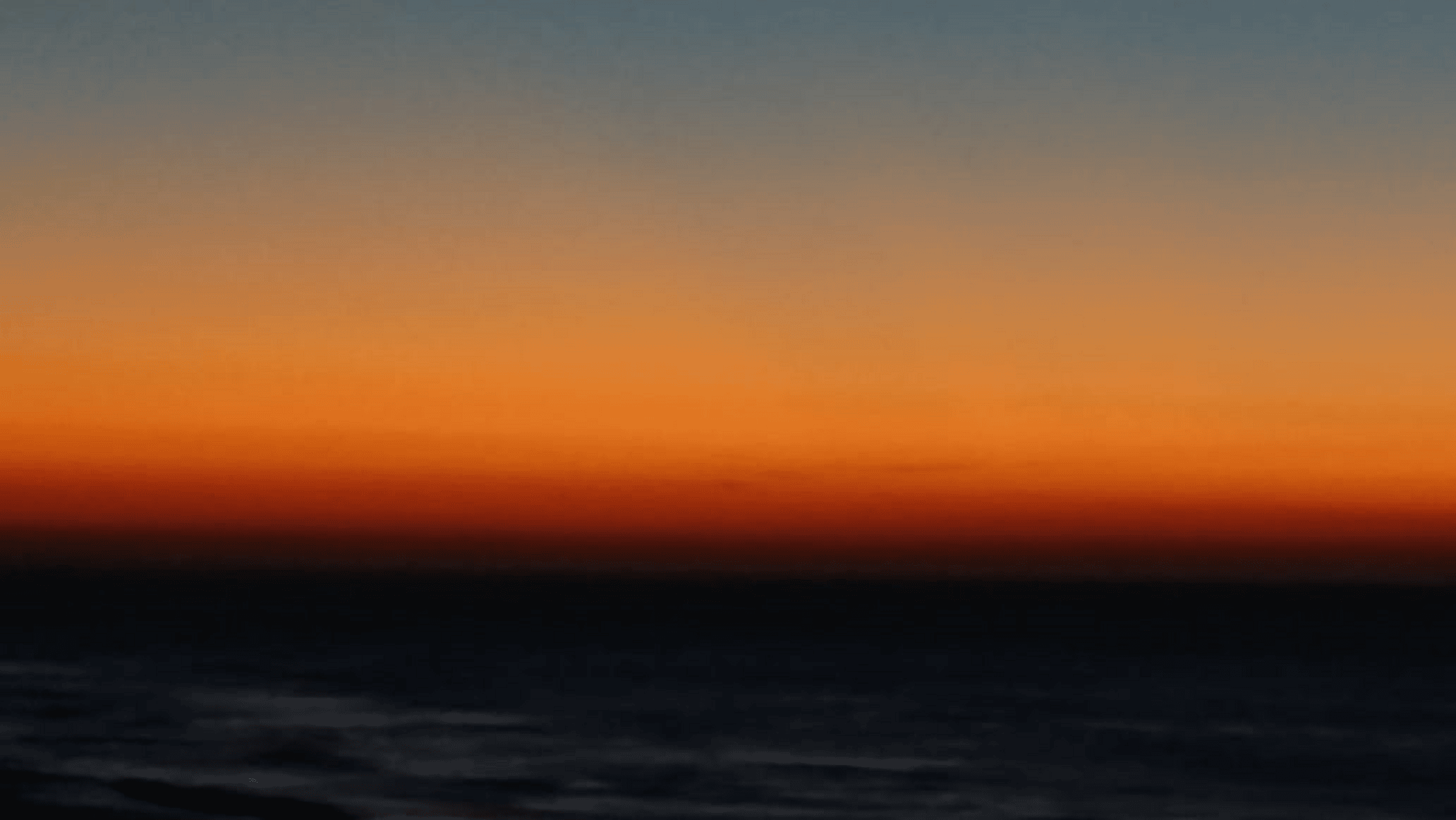 Sunrise over Indian Ocean