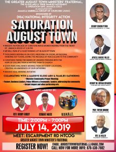 Poster - Saturation August Town