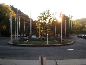 Youth With A Mission Flag Poles