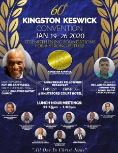 Kingston Keswick Convention 2020