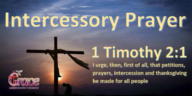 The Intercessory Prayer for 9 August 2020