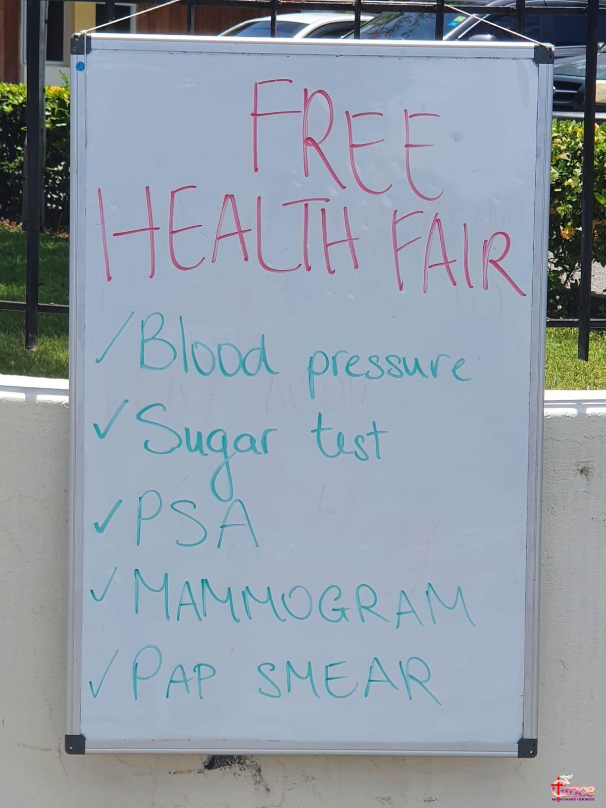Welcome to Health Fair 2022